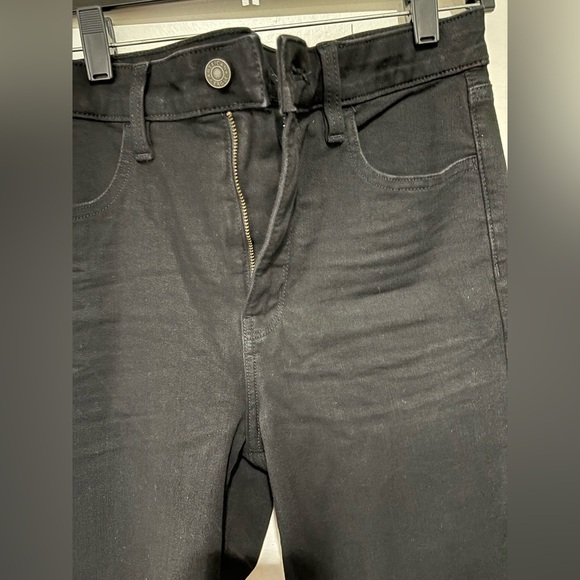 American Eagle Black Jeans size 10 regular - Picture 2 of 8